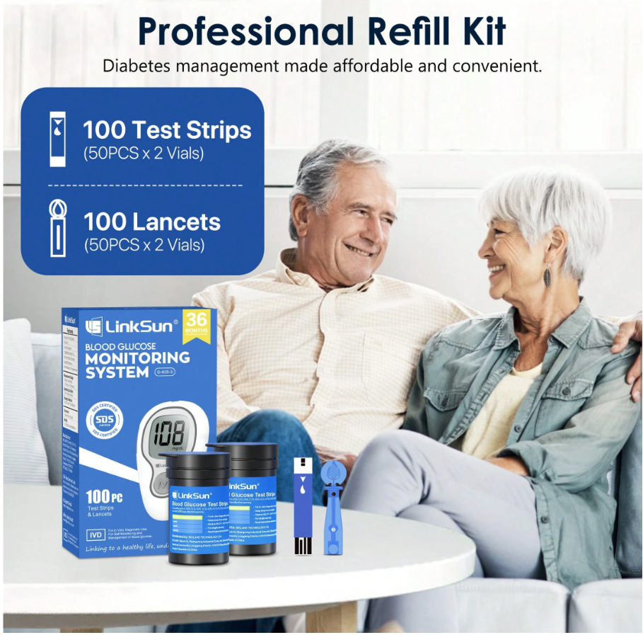 ✨ Limited Time Offer – 50% OFF! ✨Blood Glucose Kit - Accurate & Simple at Home