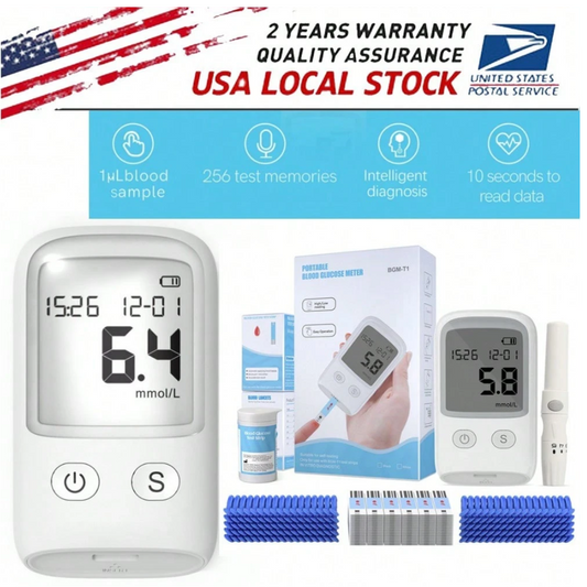 Portable Blood Glucose Meter Kit