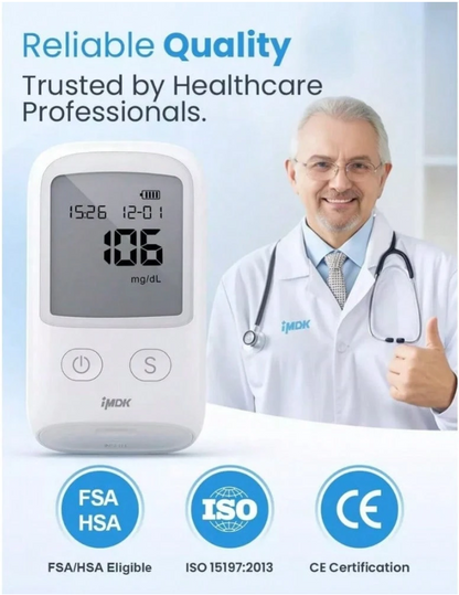 Portable Blood Glucose Meter Kit