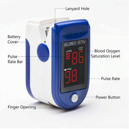🔥Hot Deal – 50% OFF🔥LED Finger Pulse Oximeter