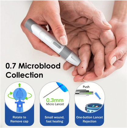 ✨ Limited Time Offer – 50% OFF! ✨Glucose Monitor Kit – 100 Strips & Lancets