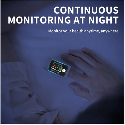 Dual Blood Oxygen and Blood Pressure Monitor – Bluetooth Oximeter